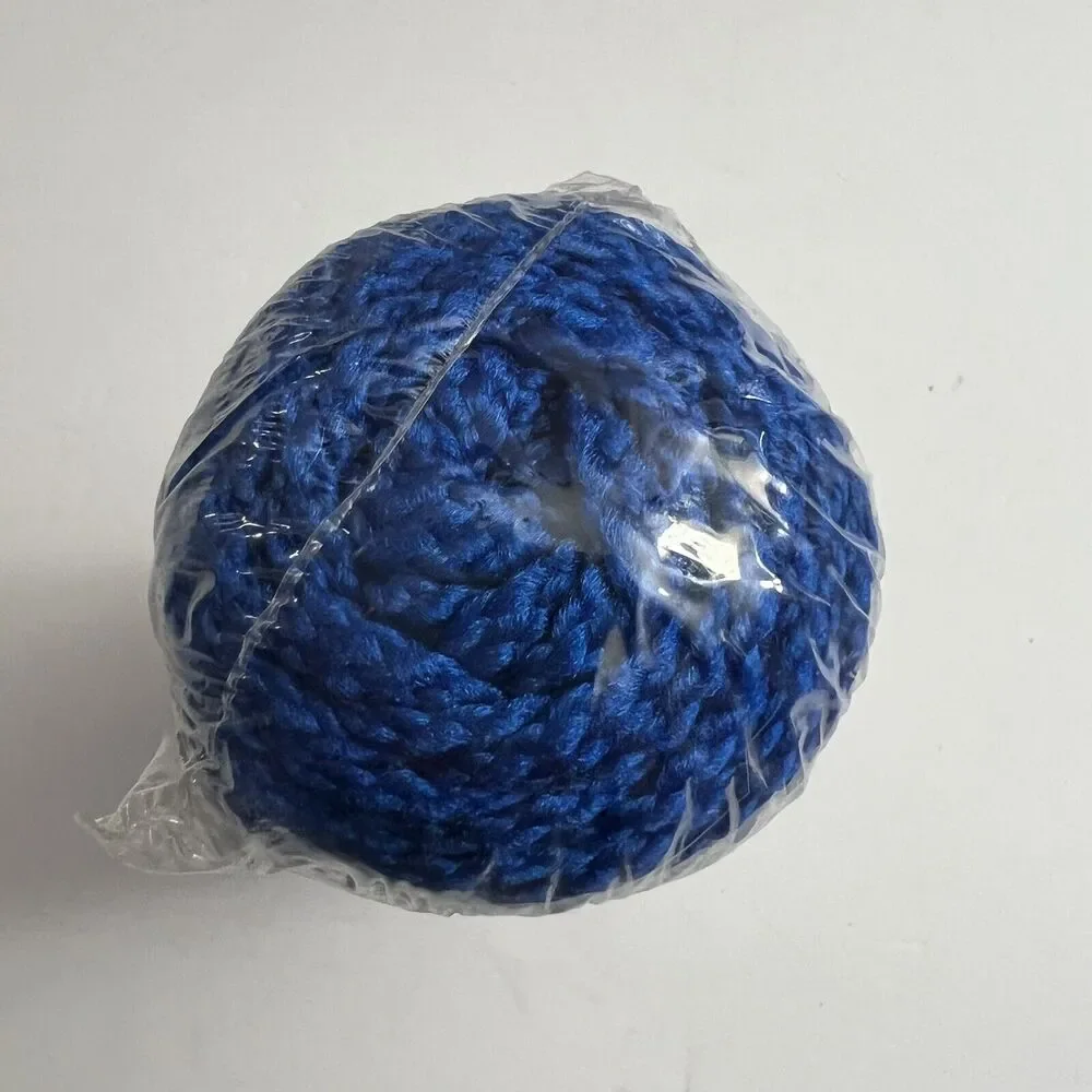 Bonnie Craft Cord 4mm 50 Yards Crochet Knit Knotting Weaving Macrame Royal Blue